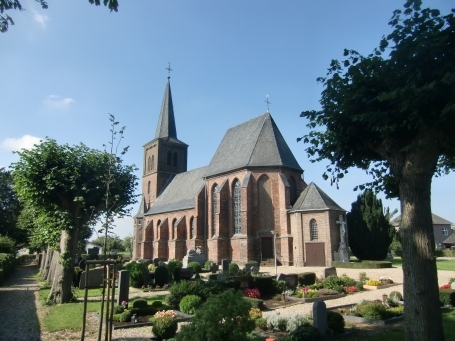 Kranenburg-Mehr : Wibbeltstraße, kath. Pfarrkirche St. Martinus